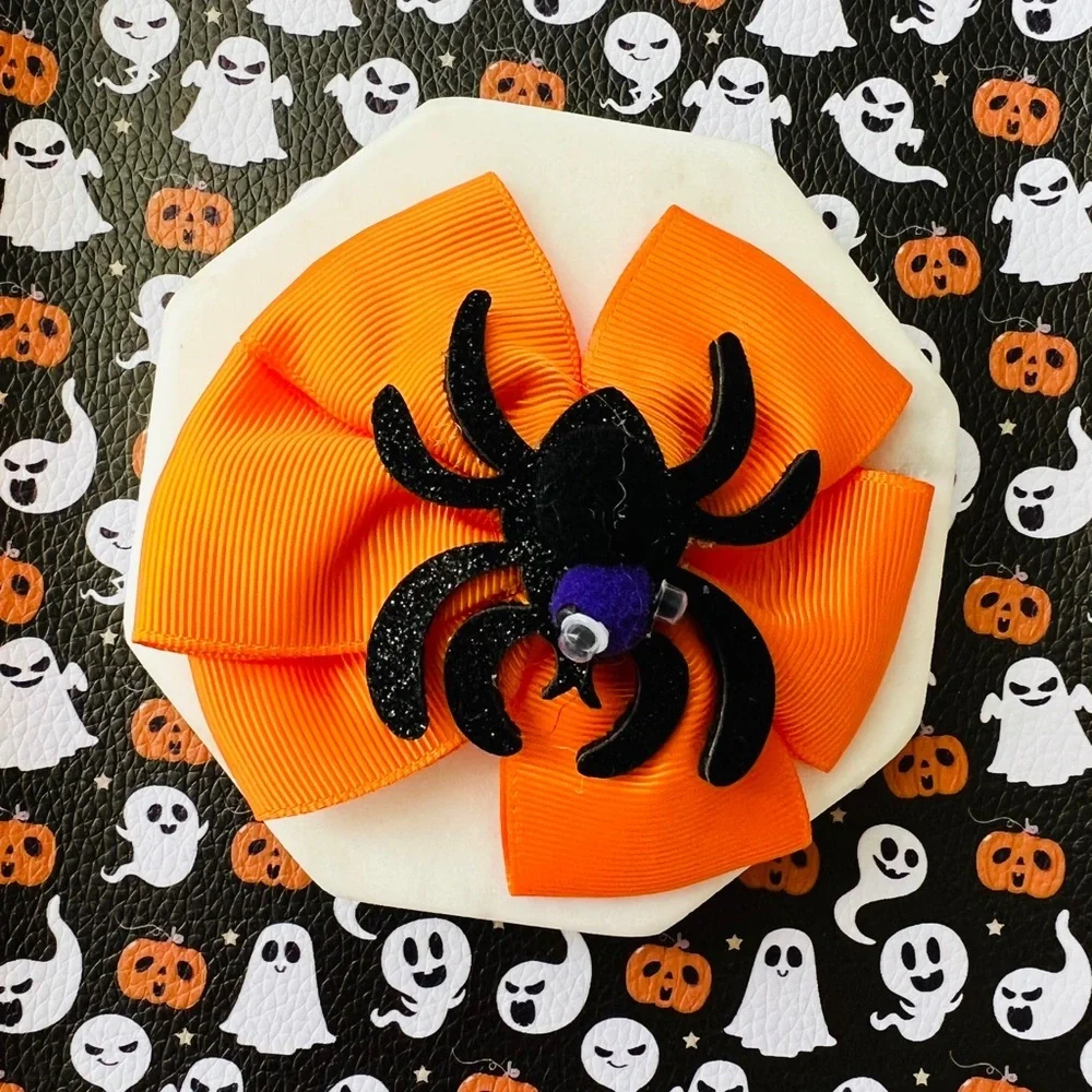 HALLOWEEN HAIR BOW for Girls